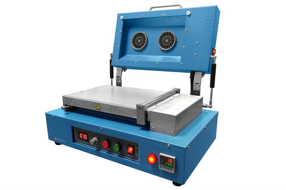 Compact Tape Casting Coater with Heated Vacuum Bed 